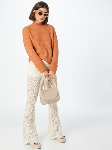 TOM TAILOR DENIM Pullover in Orange