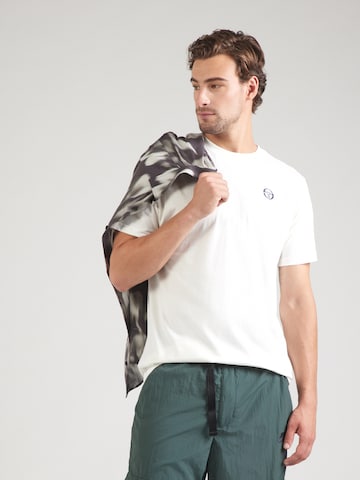 T-Shirt 'MATTIA' Sergio Tacchini en blanc : devant