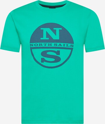 T-Shirt North Sails en bleu : devant