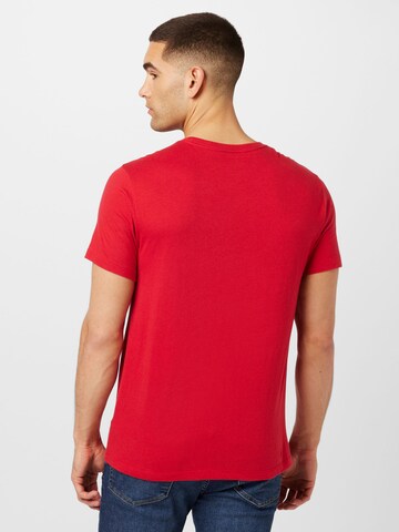 GAP Regular fit Shirt in Rood