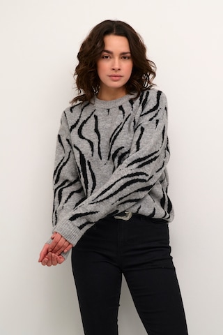 Pull-over 'Billie' Kaffe en gris : devant