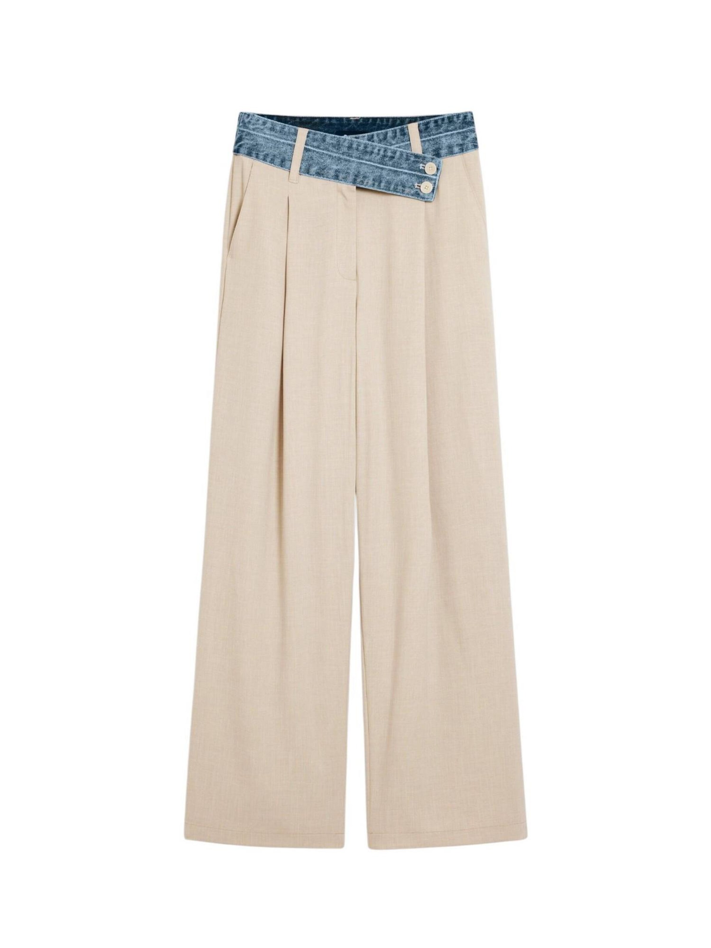 Bootcut Pantaloni 'PANT_ISIS 26SWPW28' di Desigual in beige