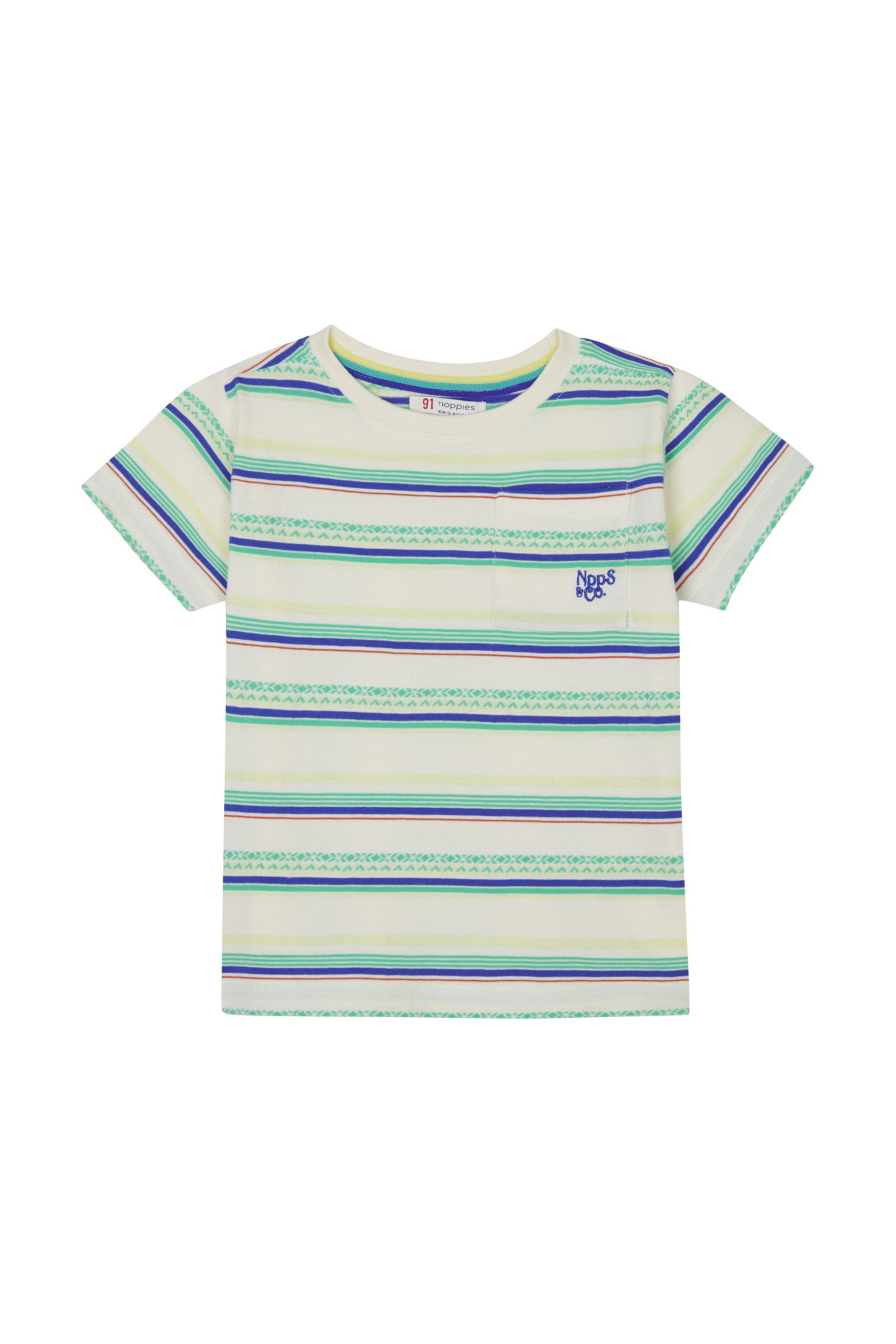 T-Shirt 'Luga' Noppies en blanc : devant