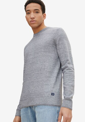 TOM TAILOR DENIM Pullover in Grau