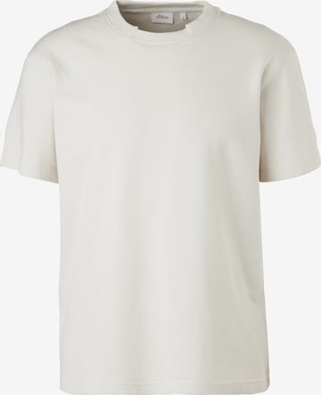 s.Oliver T-Shirt in Beige: front