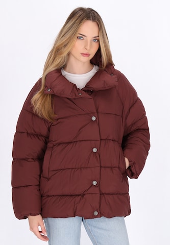 Veste d’hiver DreiMaster Maritim en rouge : devant
