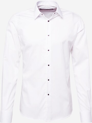 Karl Lagerfeld Regular fit Button Up Shirt in White: front