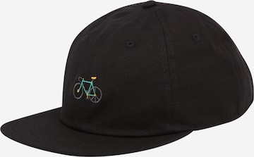 Iriedaily Cap in Black: front