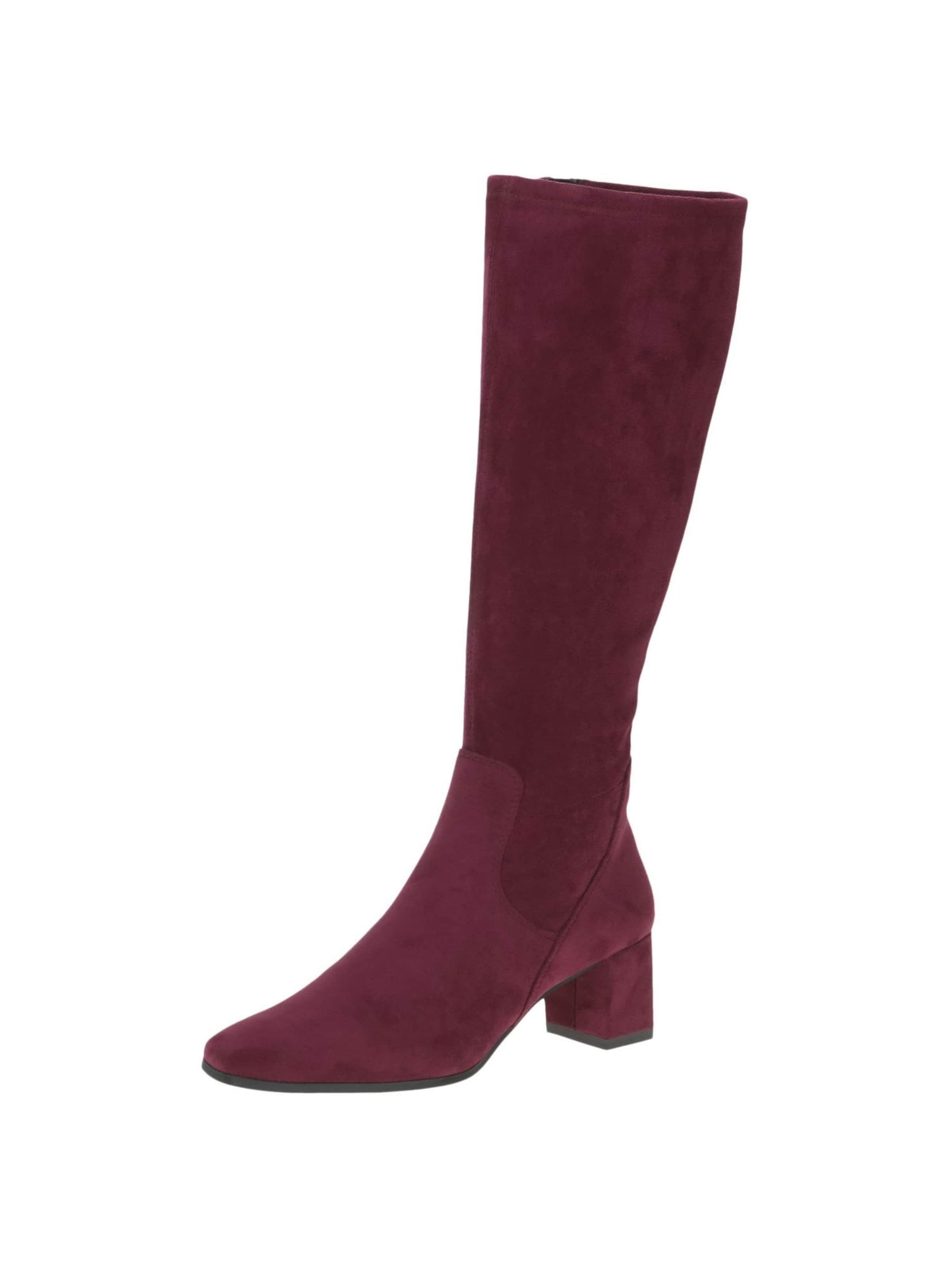 CAPRICE Boots in Red: front