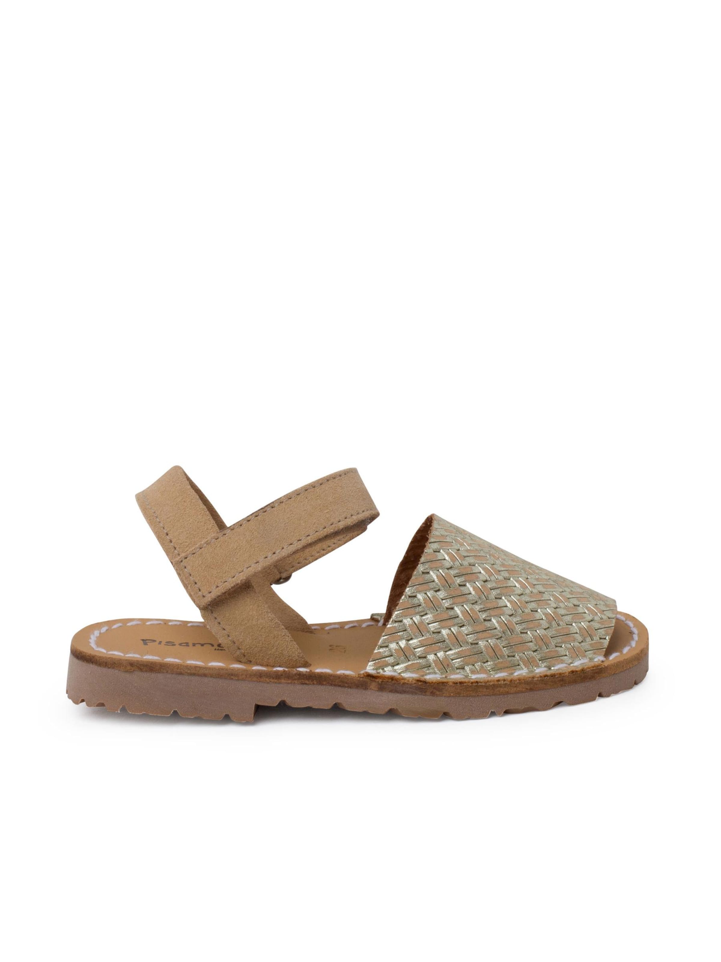 Pisamonas - Sandalias en oro