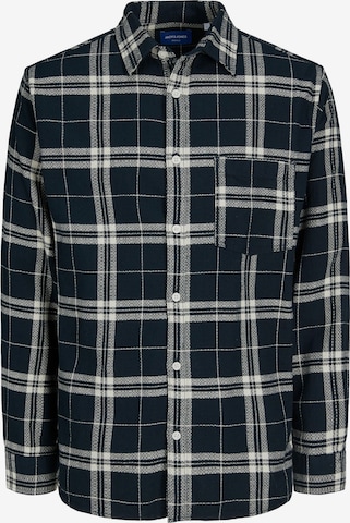 Coupe regular Chemise 'James Berlin' JACK & JONES en noir : devant