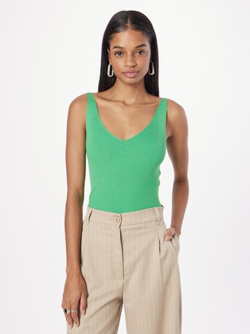 JDY Knitted top 'Nanna' in Green: front