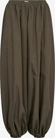 Tapered Pantaloni modello harem 'Acasia' di co'couture in verde: frontale