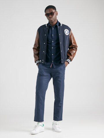 Coupe regular Chemise 'JJPierre' JACK & JONES en bleu