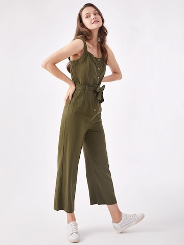 AIKI KEYLOOK Jumpsuit in Grün