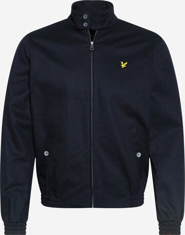 Lyle & Scott Overgangsjakke 'Harrington' i sort: forside