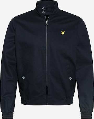 Lyle & Scott Välikausitakki 'Harrington' värissä musta: etupuoli