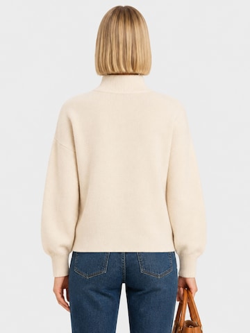 WEARABLE STORIES Knit Cardigan 'Mona' in White