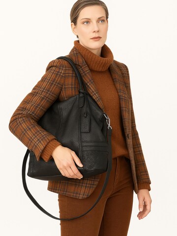 COLLEZIONE ALESSANDRO Shoulder Bag 'Basilico' in Black