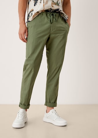 s.Oliver Regular Chino Pants in Green: front