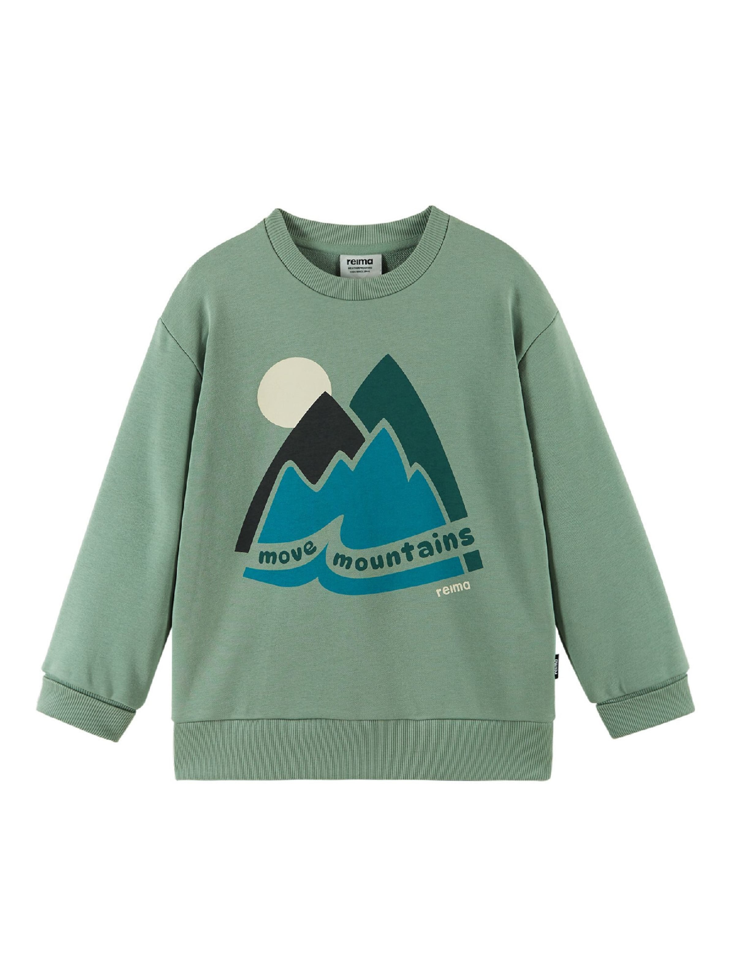 Reima Sweatshirt ' Collari ' in Green: front