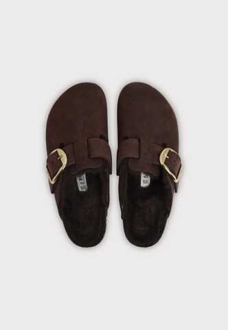 BIRKENSTOCK Slipper 'Boston' in Braun
