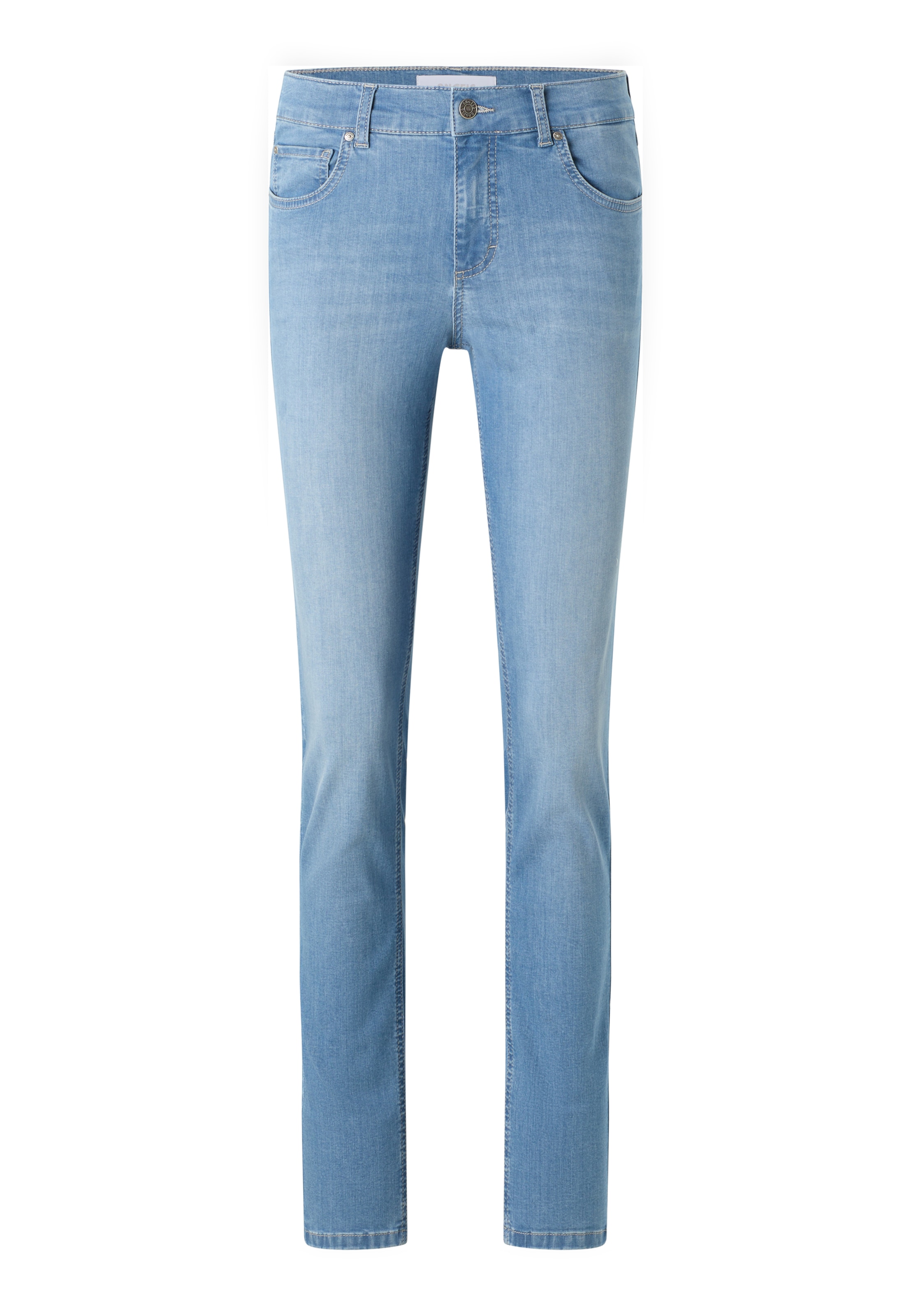 Angels Skinny Jeans in Blue: front