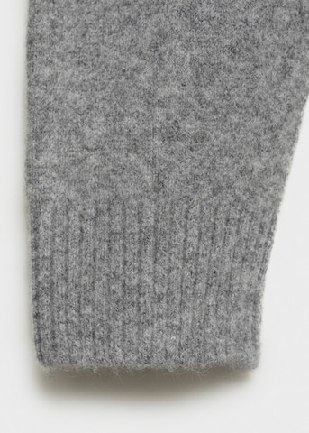 MANGO Strickmantel 'Camila' in Grau