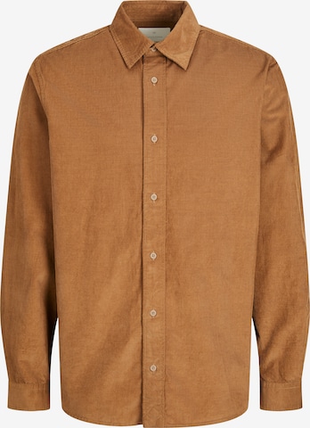 Camicia 'JPRCcregent' di JACK & JONES in marrone: frontale