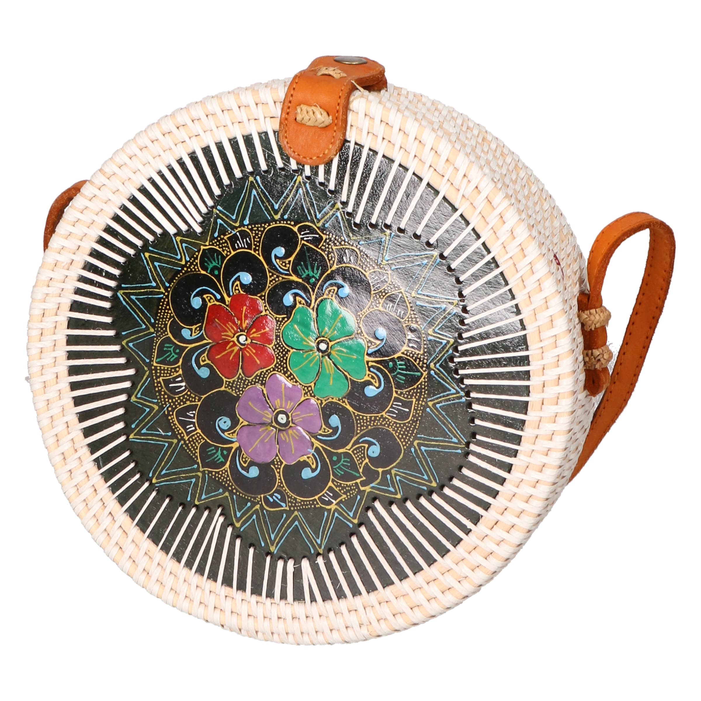 Gave Lux Umhängetasche in beige / braun / grün / lila / rot / schwarz, Produktansicht