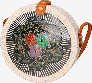 Gave Lux Crossbody Bag in Beige: front