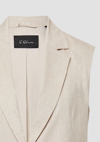 s.Oliver BLACK LABEL Weste in Beige