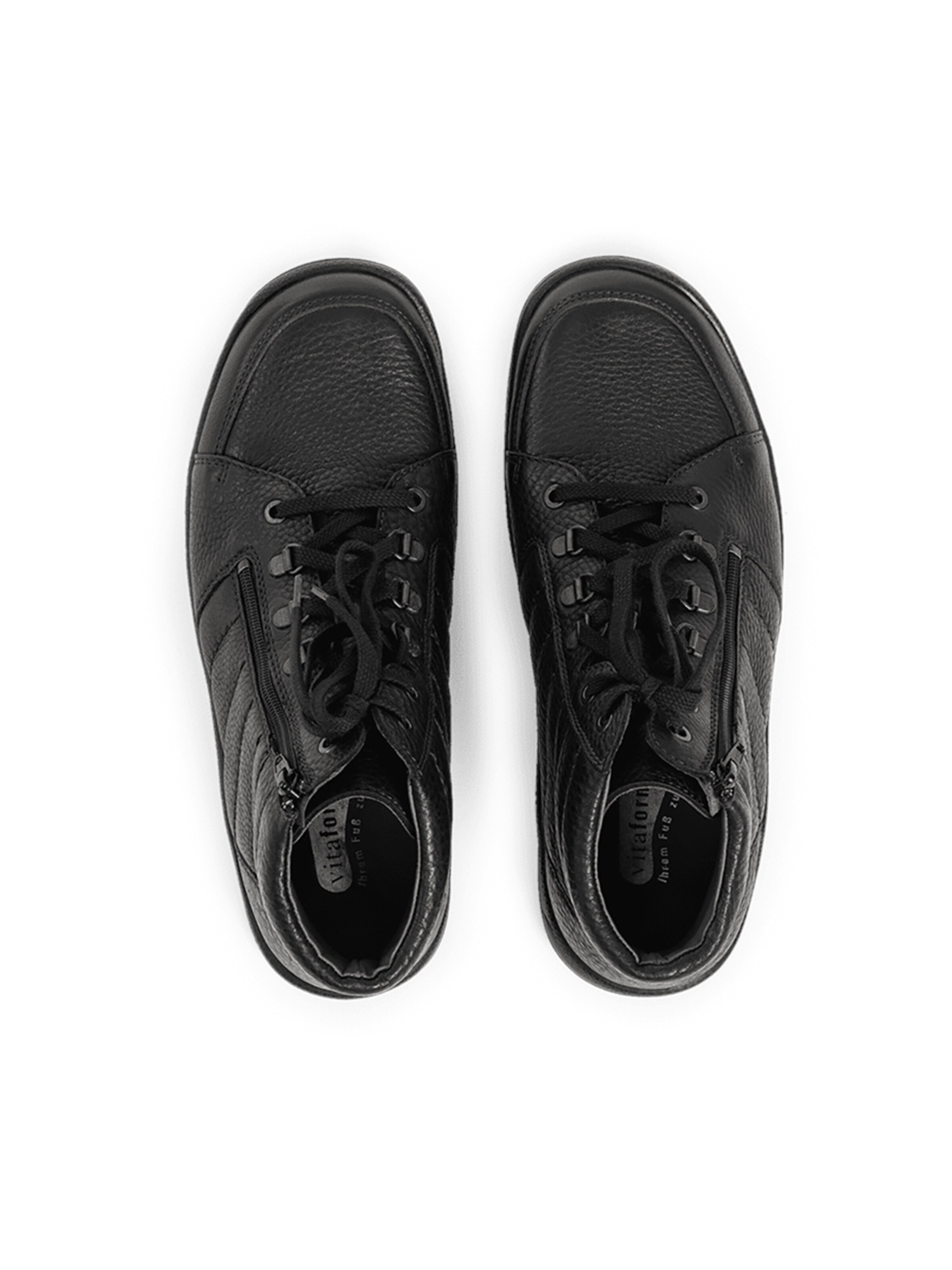 VITAFORM Schnürboots in Schwarz