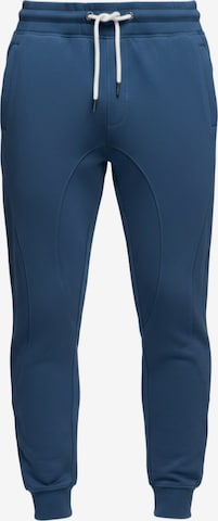 Pantalon de sport Ombre en bleu : devant