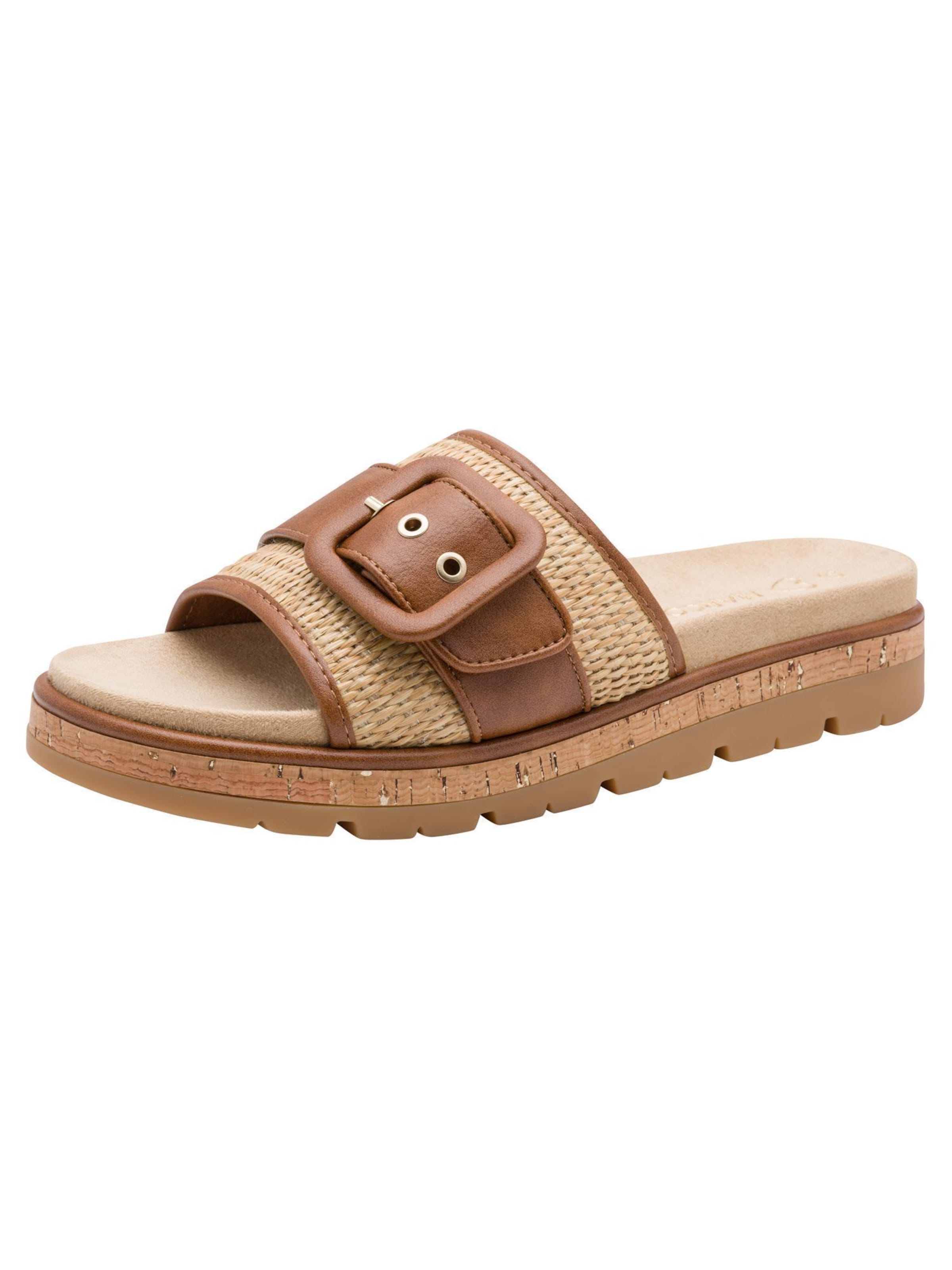 Mule MARCO TOZZI en marron : devant