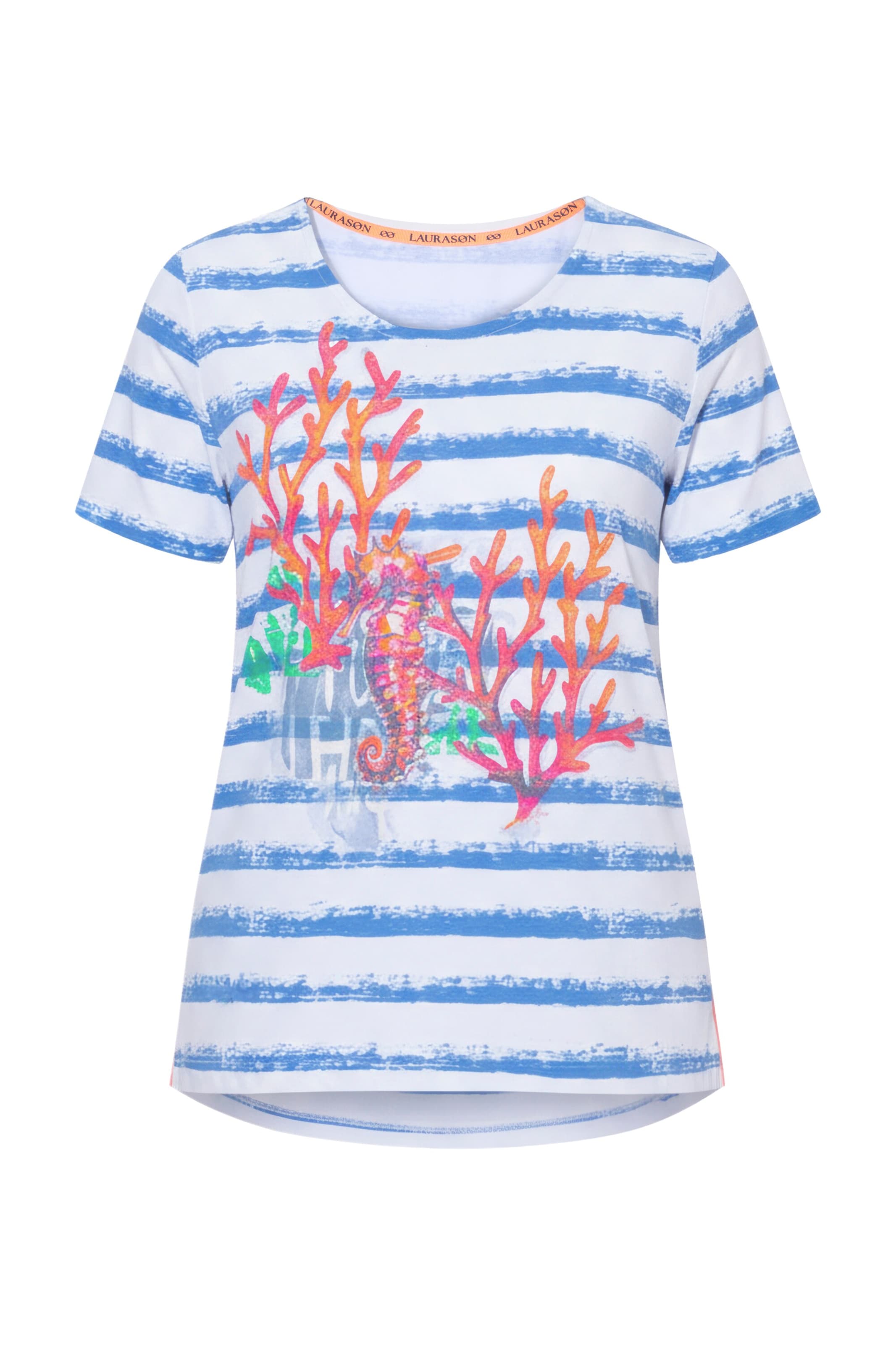 LAURASØN Shirt in Blau: Vorderseite