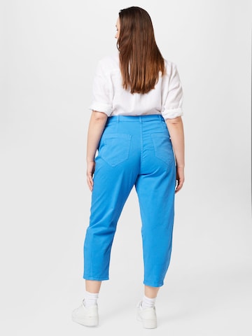 Regular Pantaloni eleganți 'RAMETTO' de la Persona by Marina Rinaldi pe albastru
