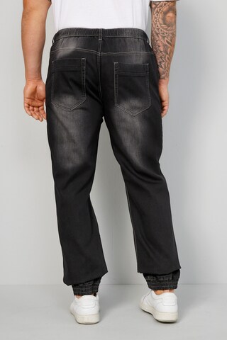 John F. Gee Tapered Jeans in Schwarz