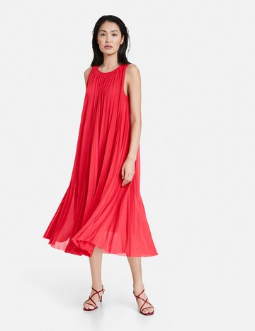 TAIFUN Dress in Red