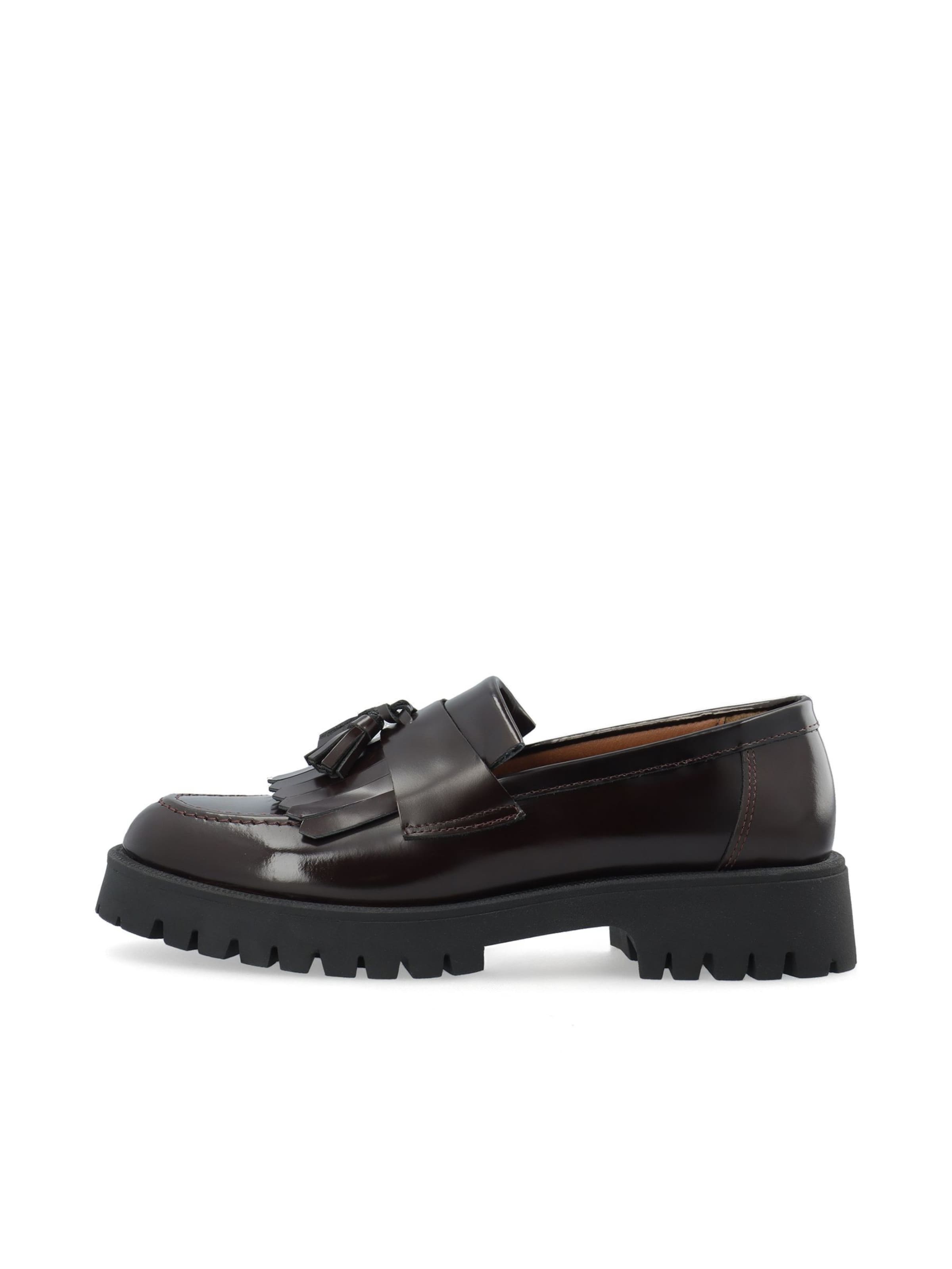 Bianco Slipper 'LEO' i rød: forside