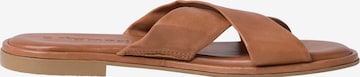 TAMARIS Mules in Brown