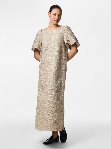 PIECES Kleid 'PCGretchen' in Beige: Vorderseite