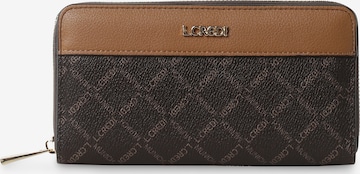 L.CREDI Wallet 'Filiberta' in Brown: front