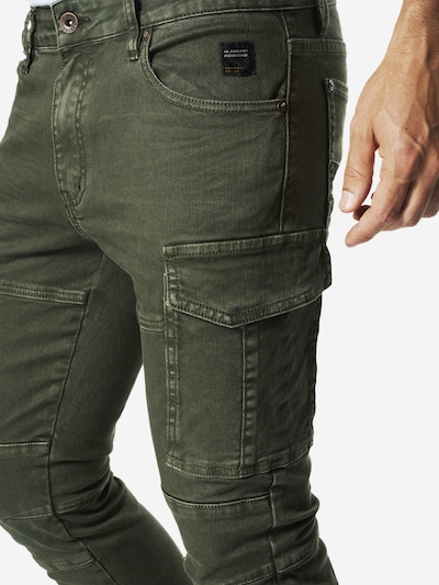 KOROSHI Džíny s kapsami - olivová, Produkt