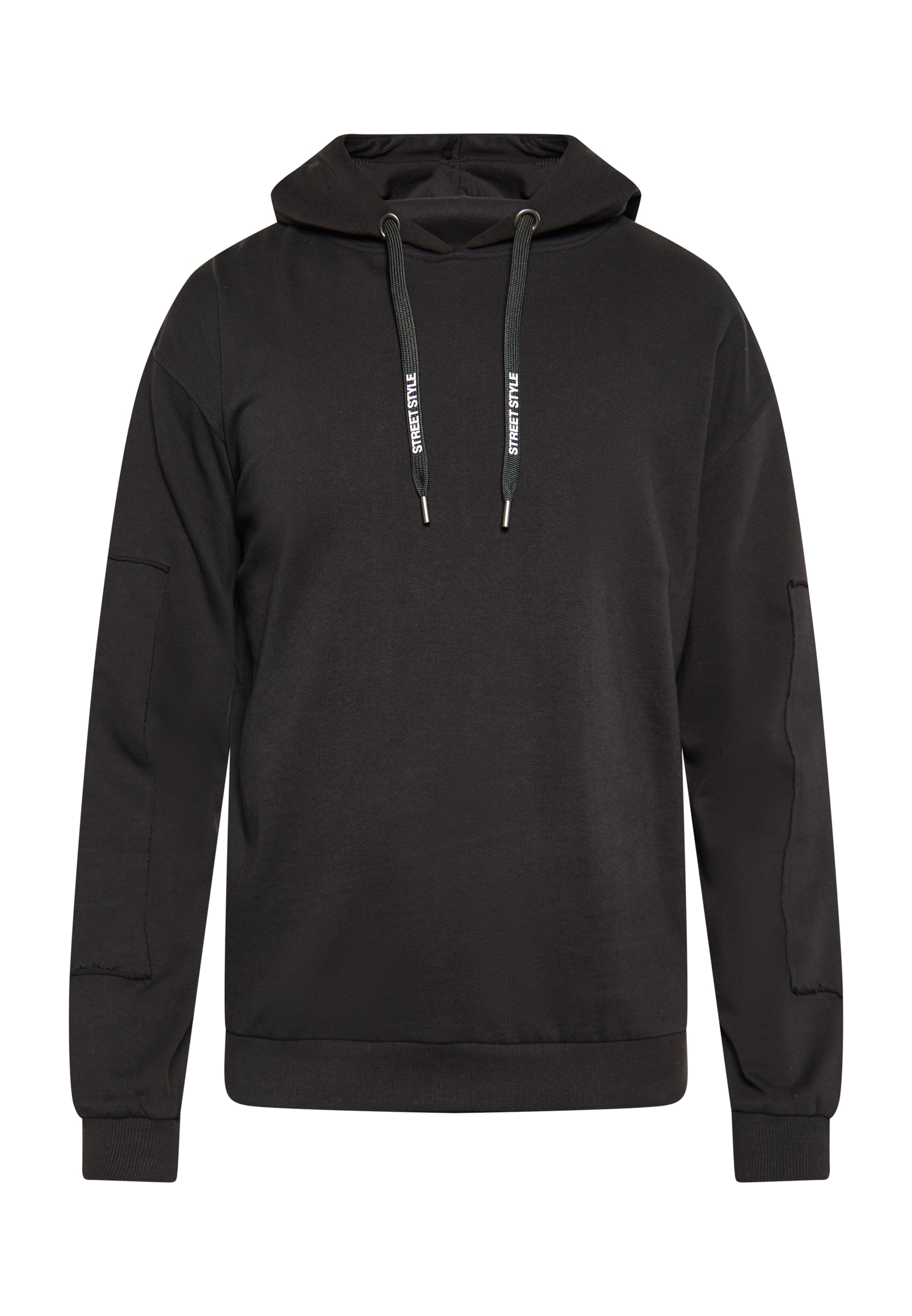 boline - Sweatshirt em preto: frente