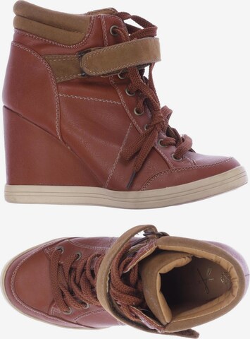 Atmosphere Sneakers & Trainers in 38 in Brown: front