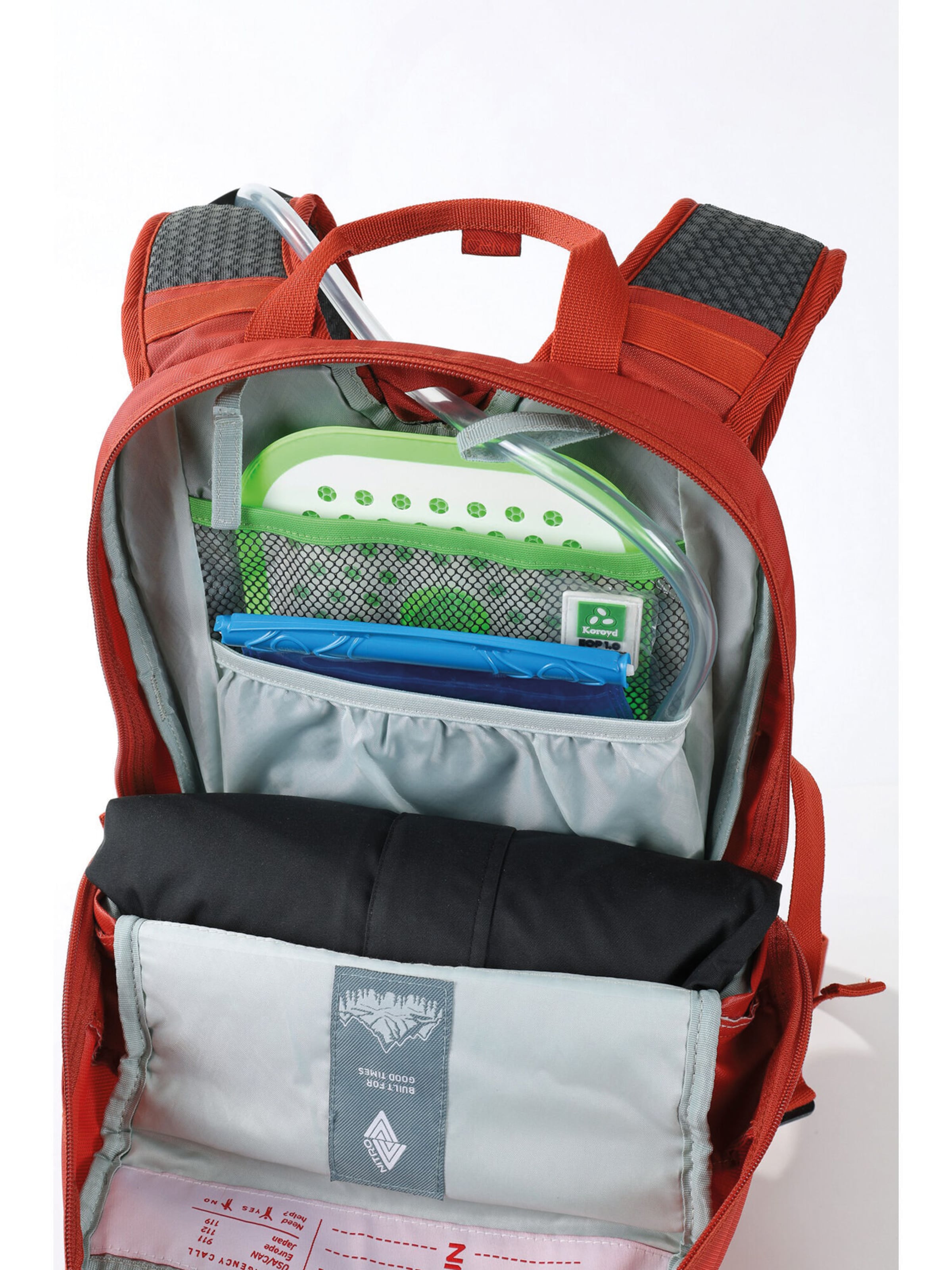 NITRO Sports backpack in Red