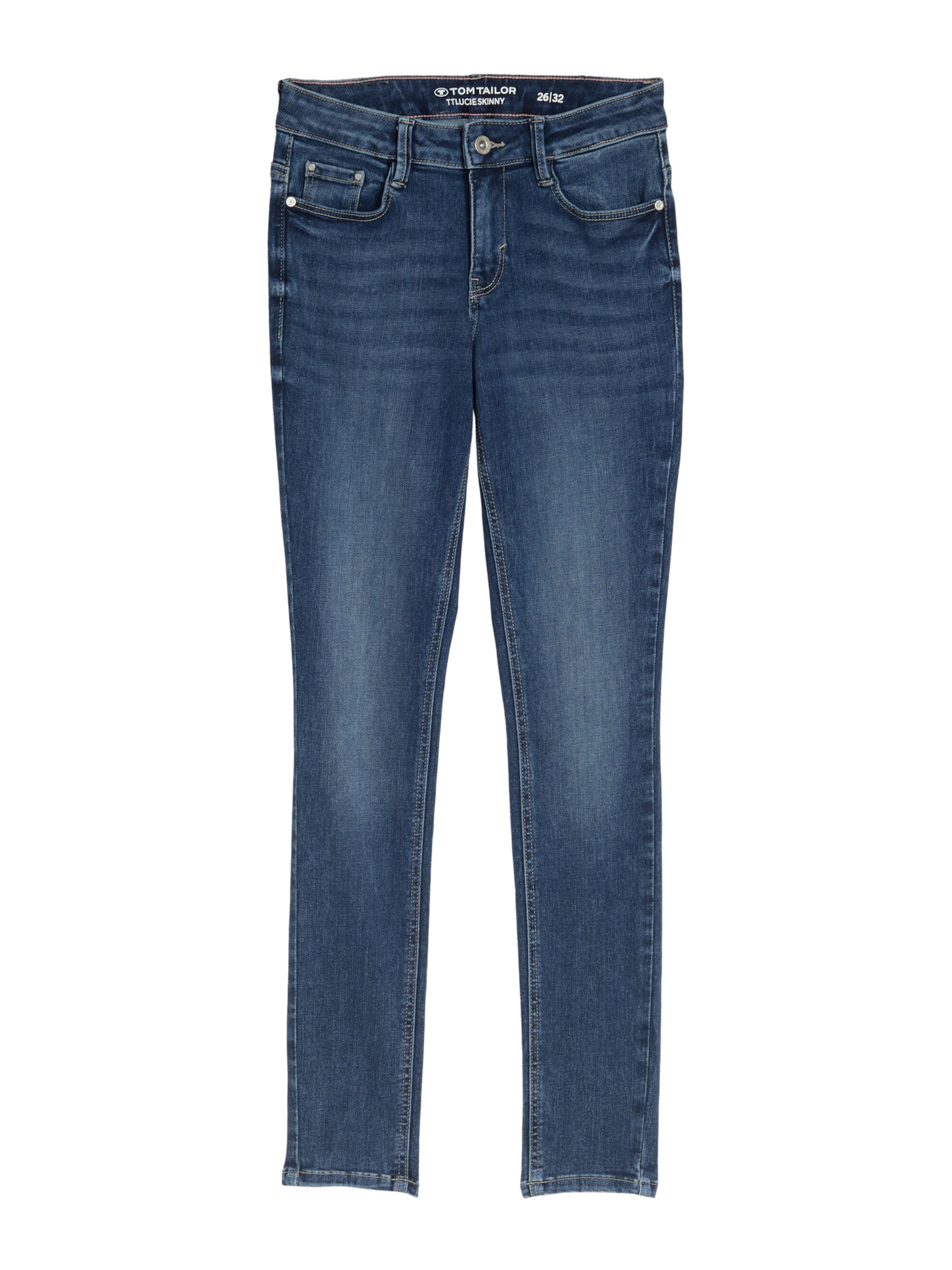 TOM TAILOR Skinny Jeans &#x27;Lucie&#x27; in Blauw: voorkant
