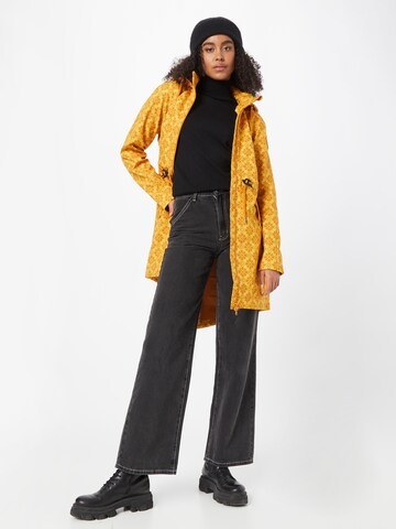 Manteau fonctionnel 'Swallowtail Promenade' Blutsgeschwister en jaune