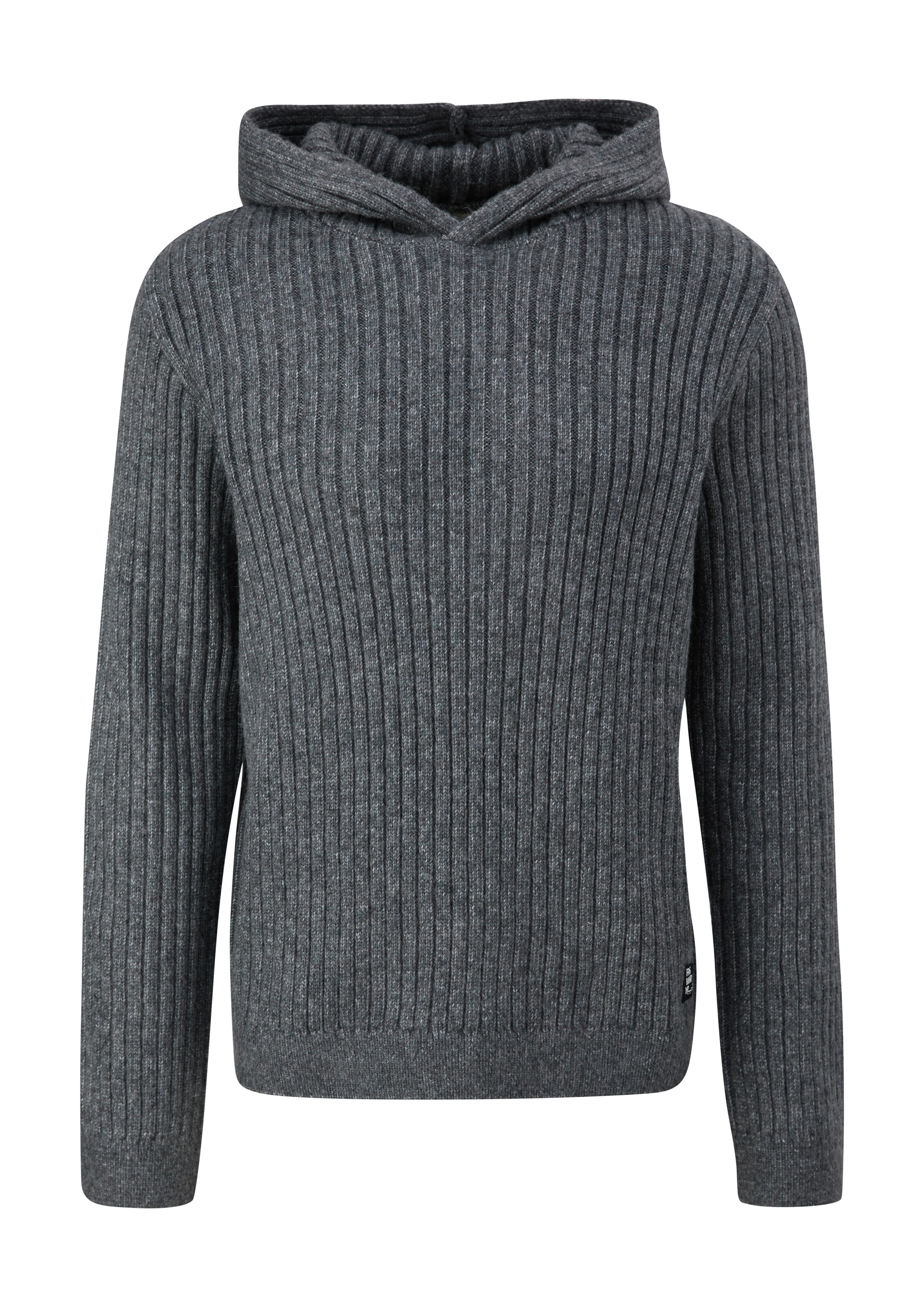 QS Pullover in Grau: Vorderseite